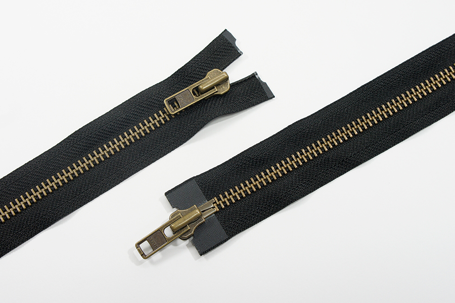 Блискавка YKK Тип 8, 2 замка чорний 110 см