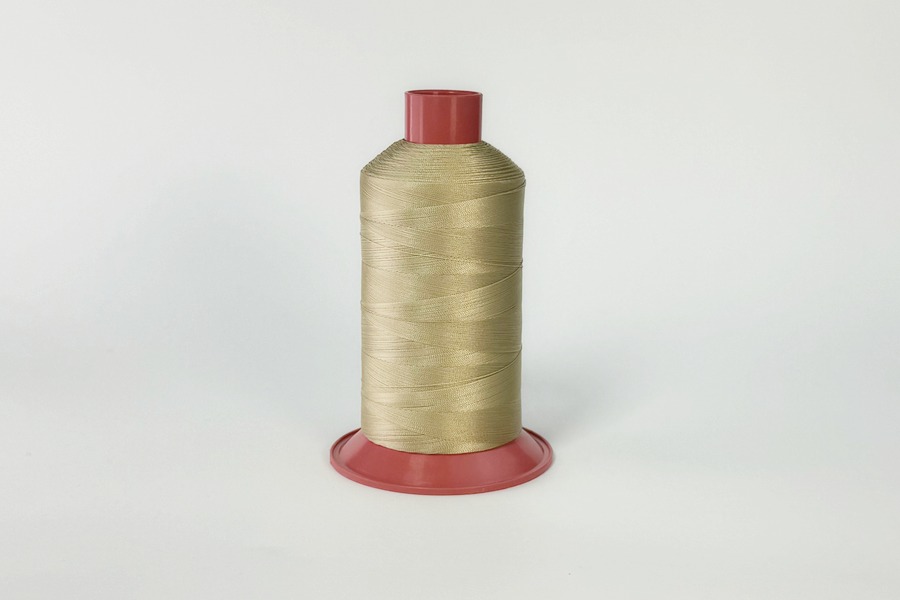 Нитки швейні №40 Barva високоміцні поліестер 100% бежевий сірий 2850 м 7061