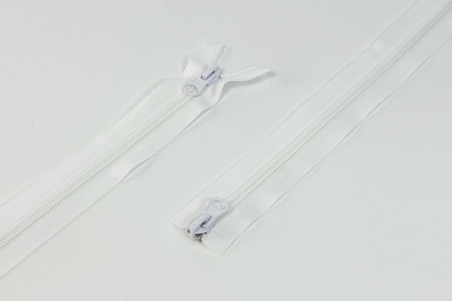 Блискавка MH Тип 5, 2 замка білий 90 см 5NTO-090-0002-0501