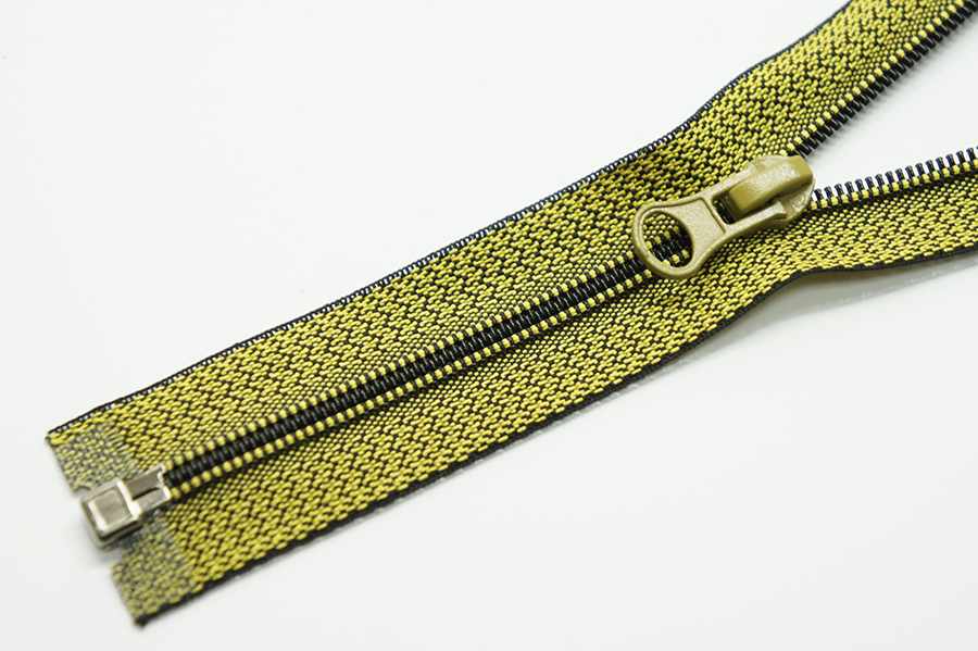  Застiбка-блискавка  Т6   80 см 1 замок  |7: зелен.груша св. |