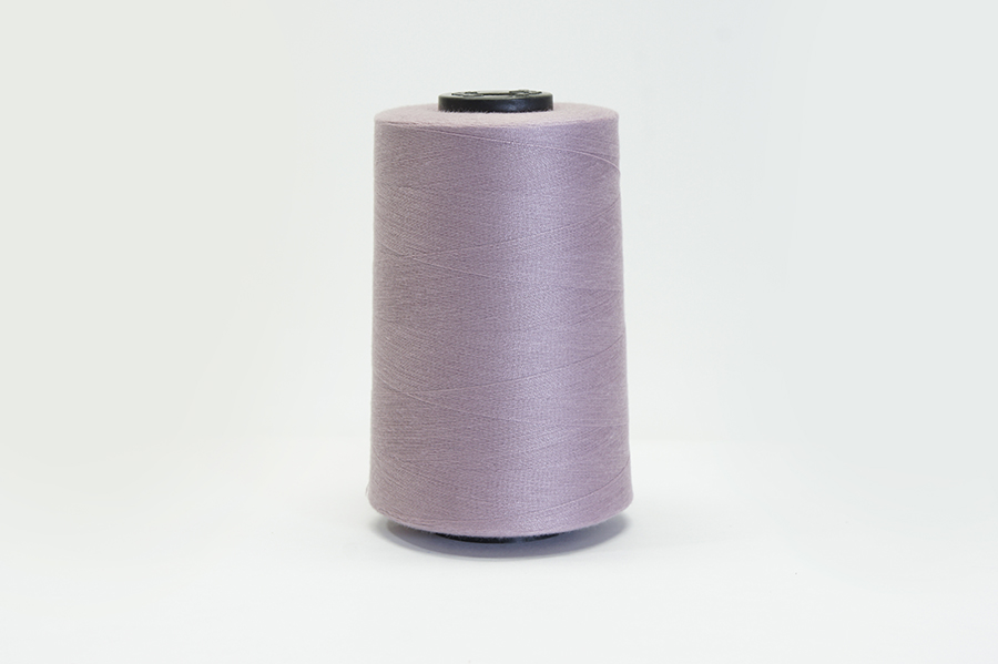 Нитки швейні №40/2 Barva штапельні поліестер 100% рожевий бузковий 5000 м 6055