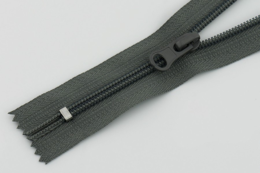 Блискавка MH Тип 5 сірий 20 см