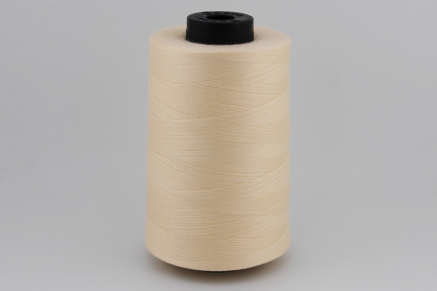 Нитки швейні №40/2 Barva штапельні поліестер 100% молочний топлений 5000 м 1025