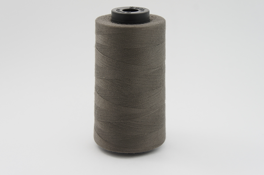 Нитки швейні №40/2 Barva штапельні поліестер 100% какао сірий 5000 м