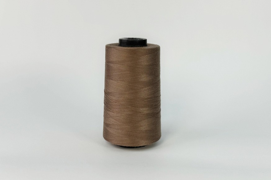 Нитки швейні №40/2 Barva штапельні поліестер 100% коричневий 5000 м 7065