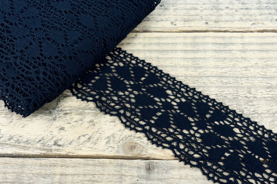 Мереживо 64 мм MH чорний