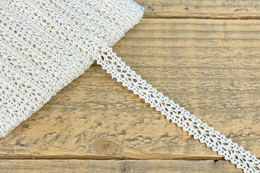 Мереживо бавовна 15 мм MH 6361-1654-raw-white