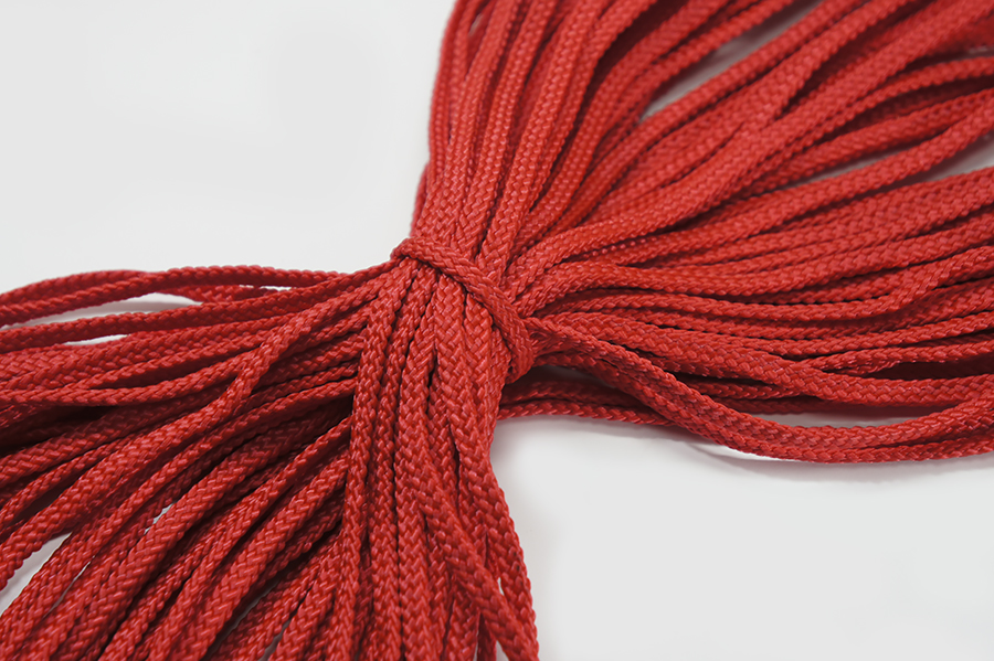 Шнур 5.0 мм для взуття 2330 червоний