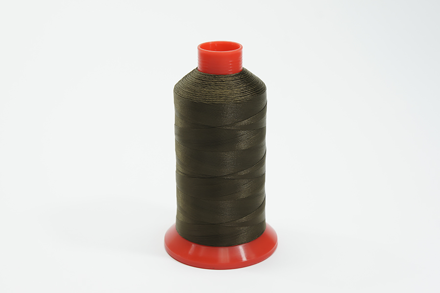 Нитки швейні №20 Barva високоміцні поліестер 100% коричневий хакі 1400 м 7075