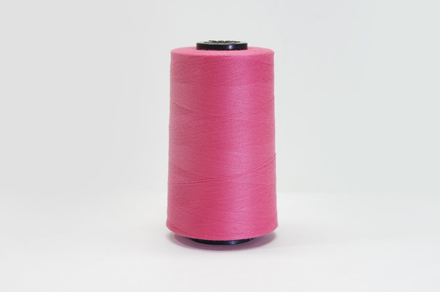 Нитки швейні №28/2 Barva армовані поліестер 100% рожевий яскравий 2500 м 6066