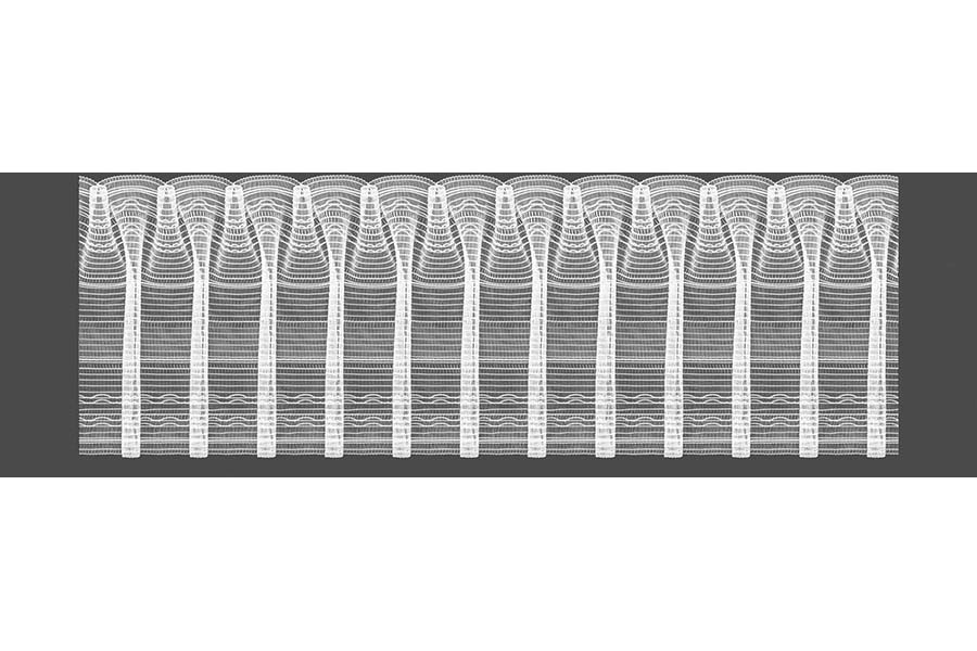 Тасьма для збірки 150 мм коеф. 1:2,5, вафельна