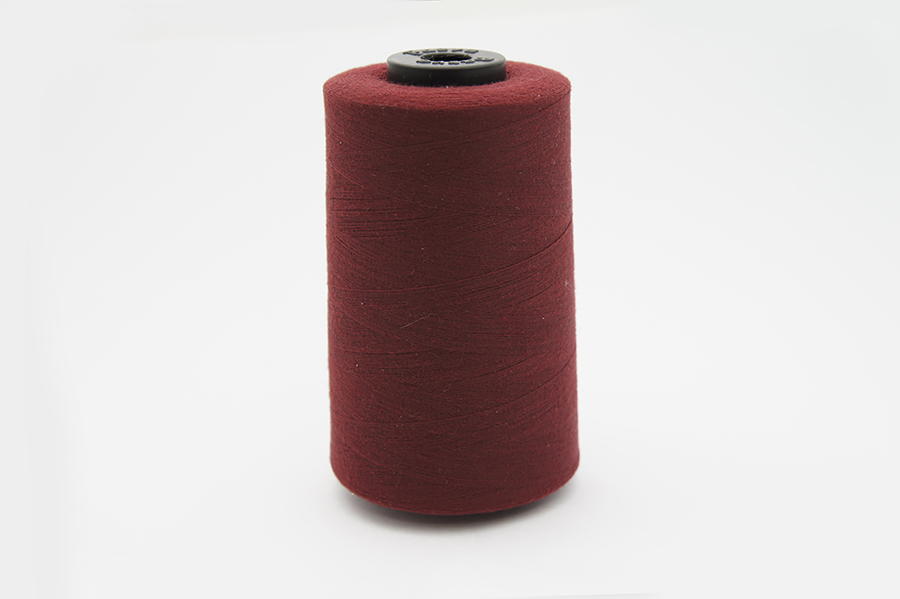 Нитки швейні №28/2 Barva армовані поліестер 100% бордовий коричневий 2500 м 6045