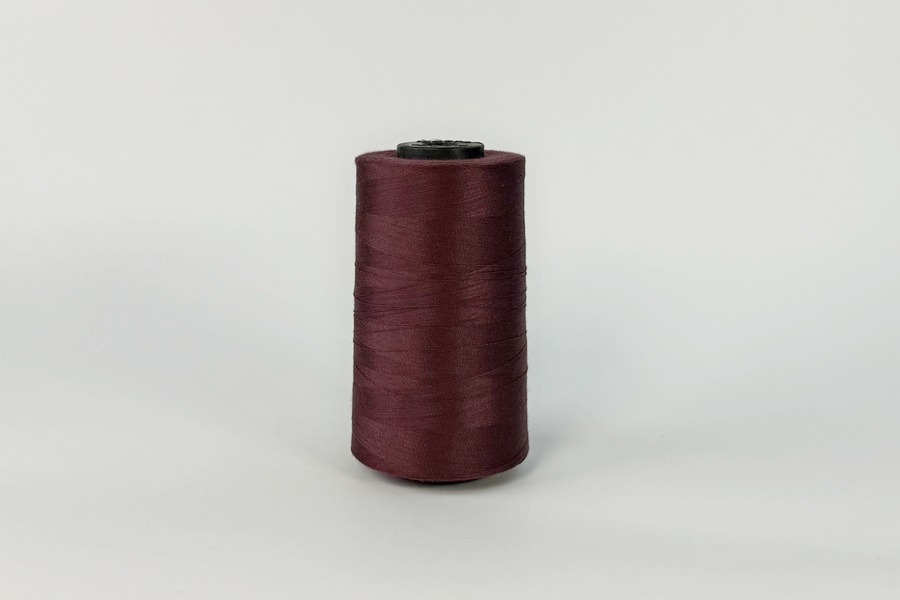Нитки швейні №28/2 Barva армовані поліестер 100% бордовий коричневий 2500 м 6068