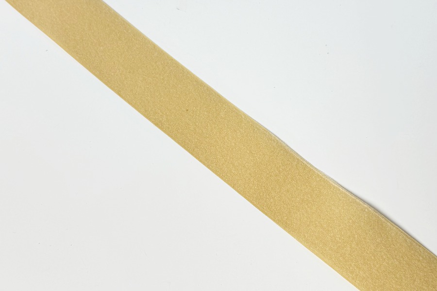 Стрічка 50 мм петельна MH петля бежевий золотистий