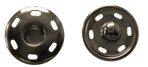 Кнопка 19 мм New Star пришивна оксид