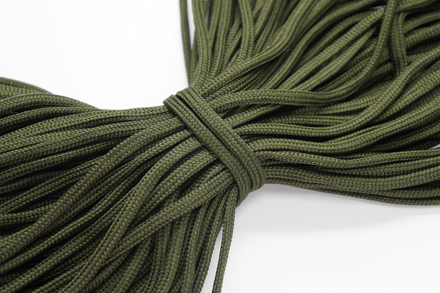 Шнур 6.0 мм для взуття 1-34 Лента болотний темний