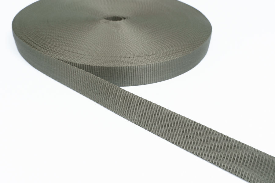 Стрічка 30 мм щільна болотний темний