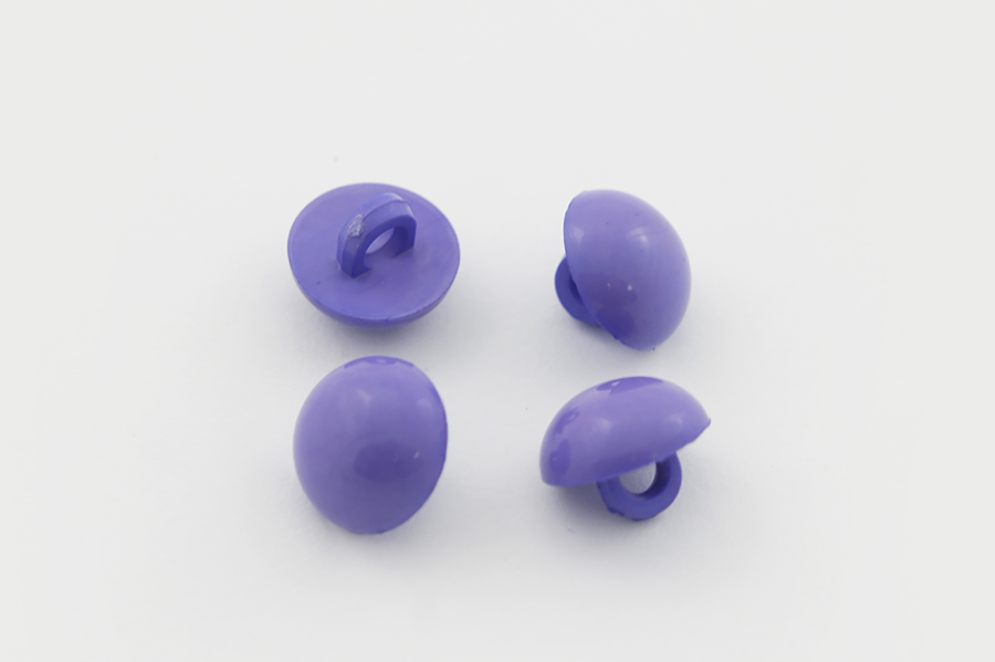 Гудзик на ніжці 10 мм Mertbutton однотонний бузковий фіолетовий