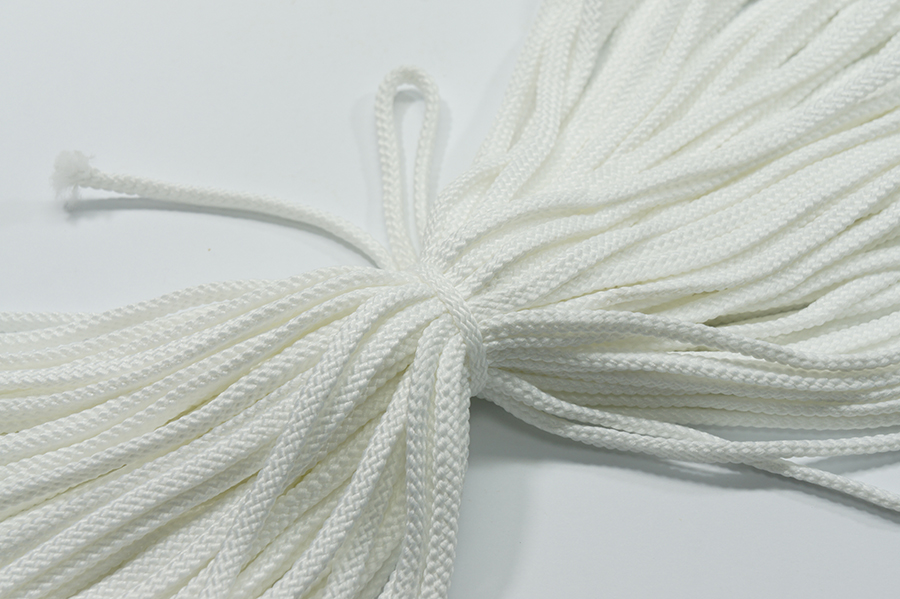 Шнур 5.0 мм для взуття 3520 білий