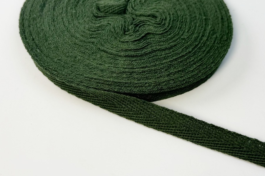 Стрічка кіперна 10 мм хакі темний