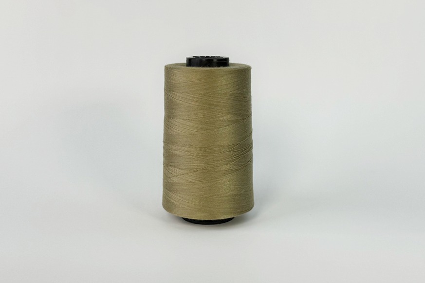 Нитки швейні №28/2 Barva армовані поліестер 100% коричневий бежевий 2500 м 7024