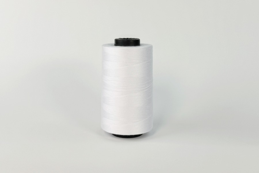 Нитки швейні №45/2 Barva армовані поліестер 100% білий 5000 м 9999