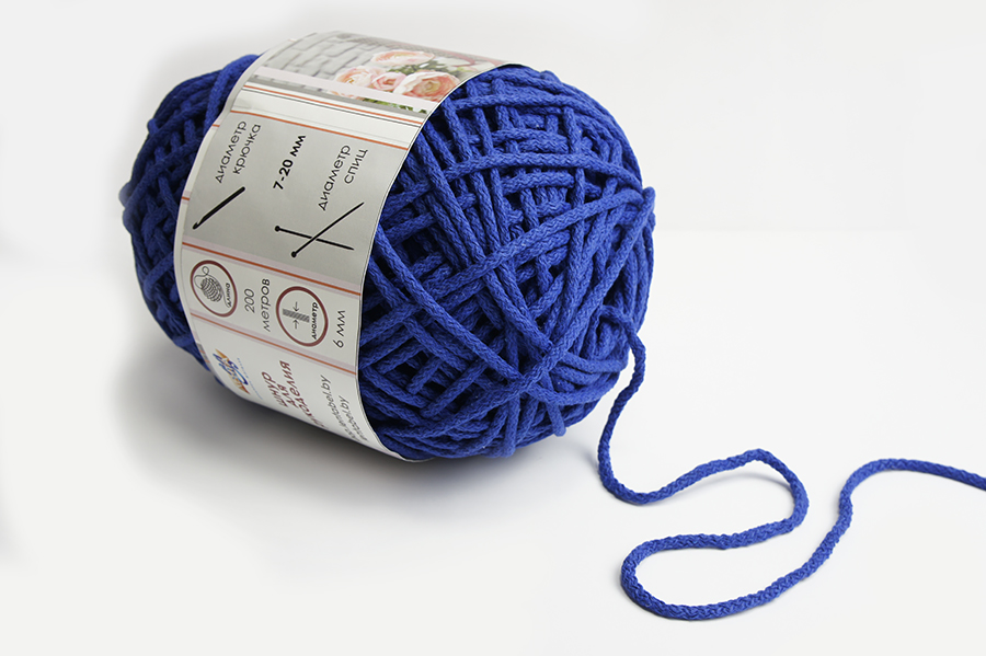 Шнур 6.0 мм для рукоділля Лента електрик яскравий