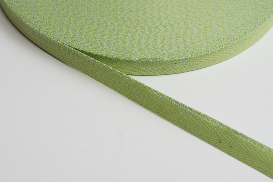 Стрічка кіперна 10 мм Лента салатовий світлий