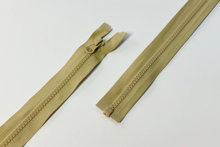 Блискавка MH Тип 5, 1 замок бежевий 40 см