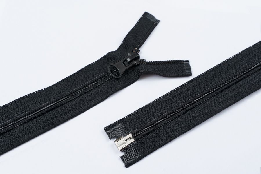 Блискавка Тип 8, 1 замок чорний 80 см