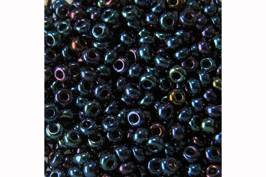 Бісер Preciosa 59135 №10 непрозорий ірис райдуга 2,3 мм