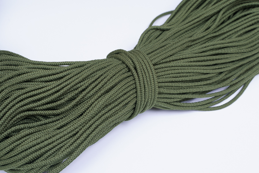 Шнур 4.0 мм поліамідний болотний темний