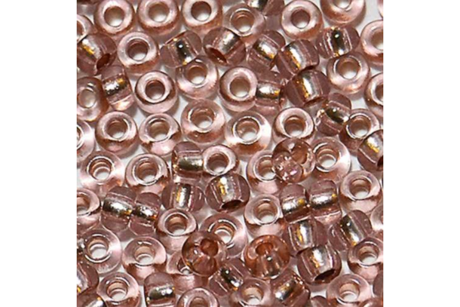 Бісер Preciosa 78194 №10 прозорий сольгель рожевий 2,3 мм