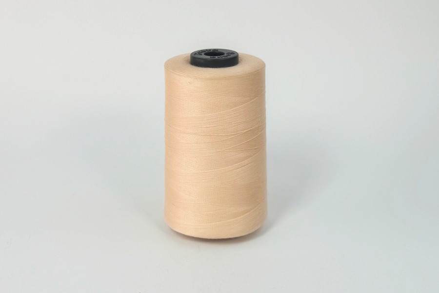 Нитки швейні №40/2 Barva штапельні поліестер 100% рожевий кремовий 5000 м 1020 1020/1-40/2-5000
