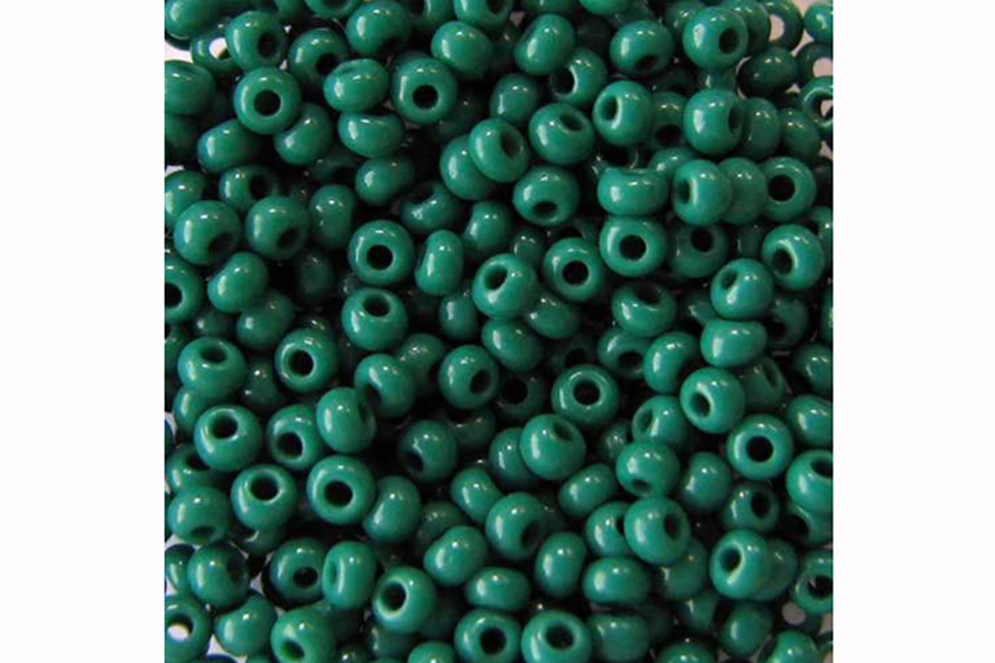 Бісер Preciosa 53240 №10 непрозорий натуральний морська хвиля темна 2,3 мм