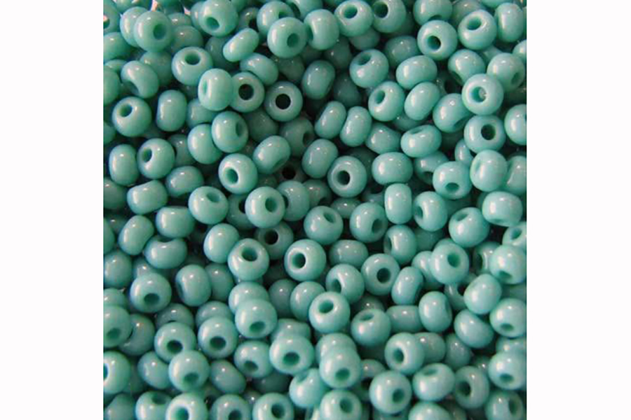 Бісер Preciosa 63130 №10 непрозорий натуральний морська хвиля світла 2,3 мм