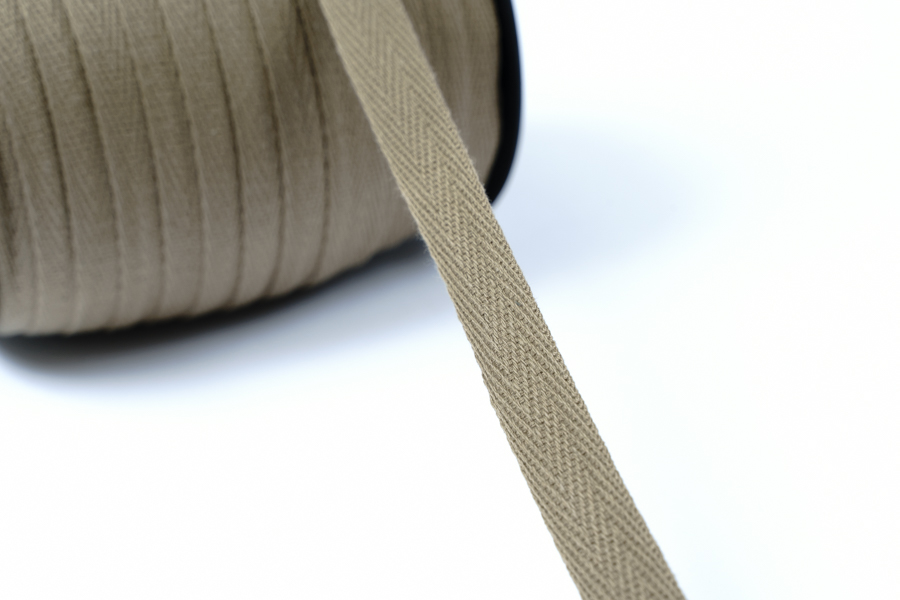 Стрічка кіперна 15 мм бежевий хакі