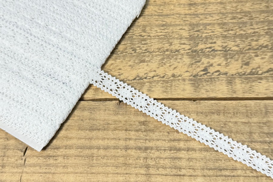 Мереживо бавовна 15 мм MH 6361-1618-white