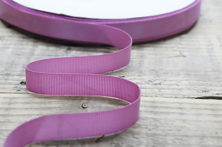 Тасьма 15 мм бузковий рожевий світлий