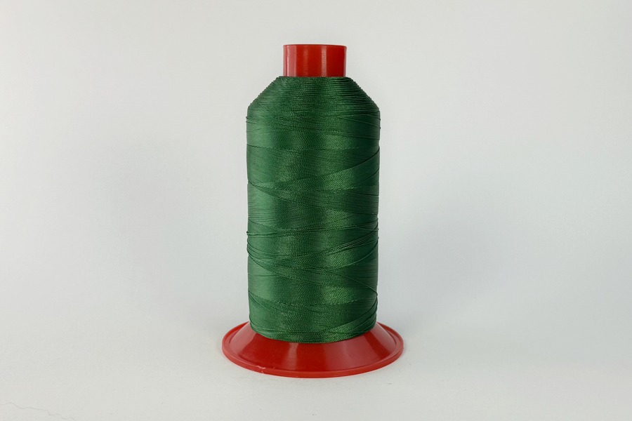 Нитки швейні №20 Barva високоміцні поліестер 100% зелений яскравий 1400 м 4046