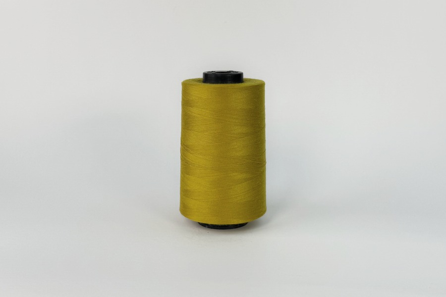 Нитки швейні №40/2 Barva штапельні поліестер 100% гірчичний світлий 5000 м 3003