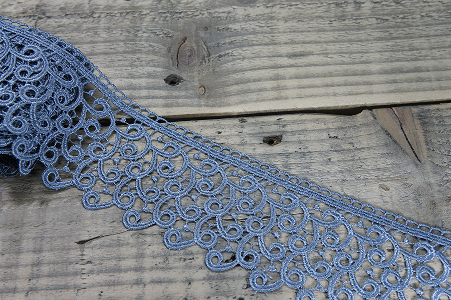 Мереживо гіпюр 70 мм SinemBro сірий 4G4193-70-1253