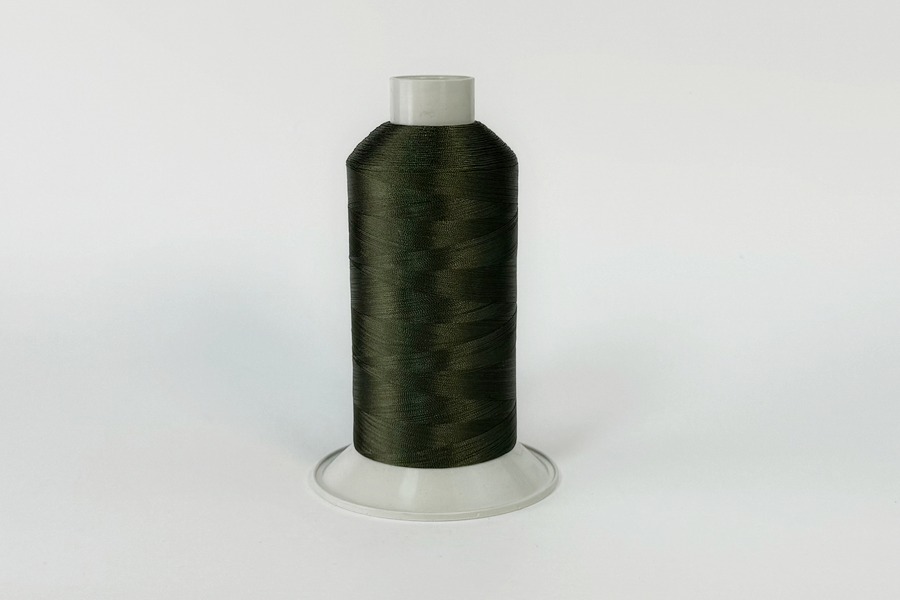 Нитки вишивальні Barva 6150 м поліестер 100% хакі темний