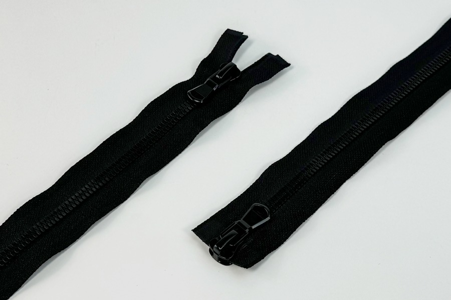 Блискавка MH чорний 75 см