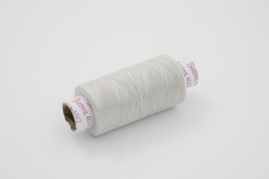 Нитки швейні №40/2 Barva поліестер 100% сірий світлий 250 м 5052-40/2-250-Б