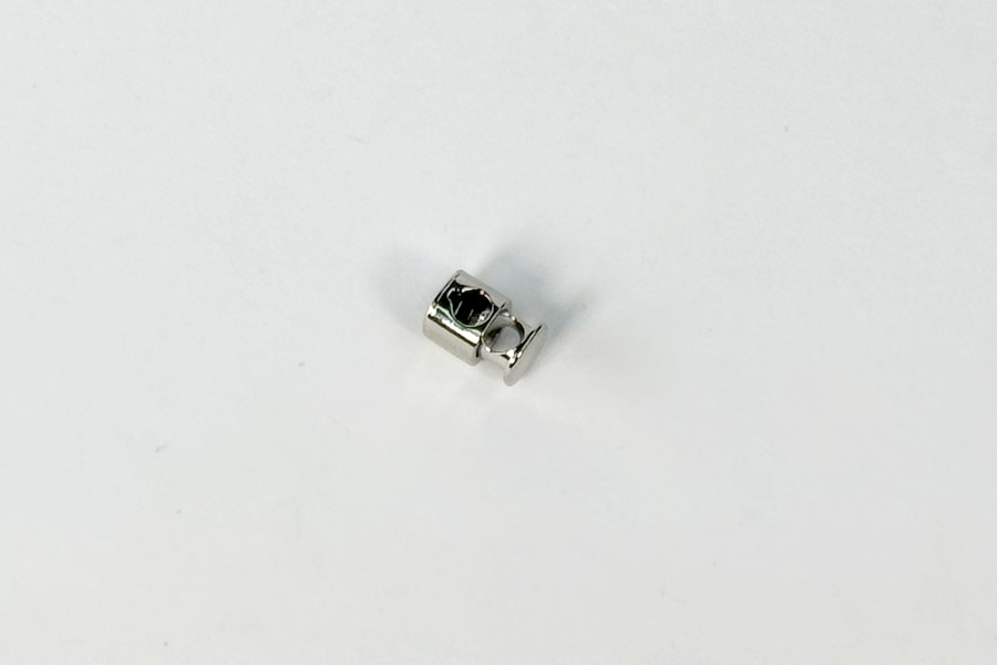 Фіксатор для шнура СТ758 (метал) MH нікель 10,4х7,5 мм