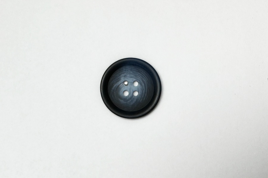 Гудзик 25 мм Mertbutton 4 отвори класичний різнокольоровий 2607-40-4