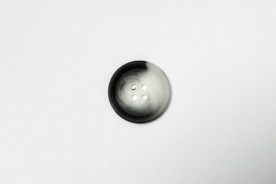 Гудзик 25 мм Mertbutton 4 отвори класичний різнокольоровий FNL-304-40-5