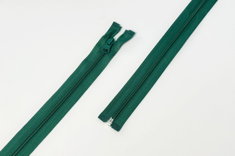 Блискавка MH Тип 5, 1 замок зелений темний 60 см