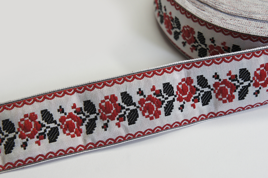 Тасьма 32 мм білий 2В151-47-197/000